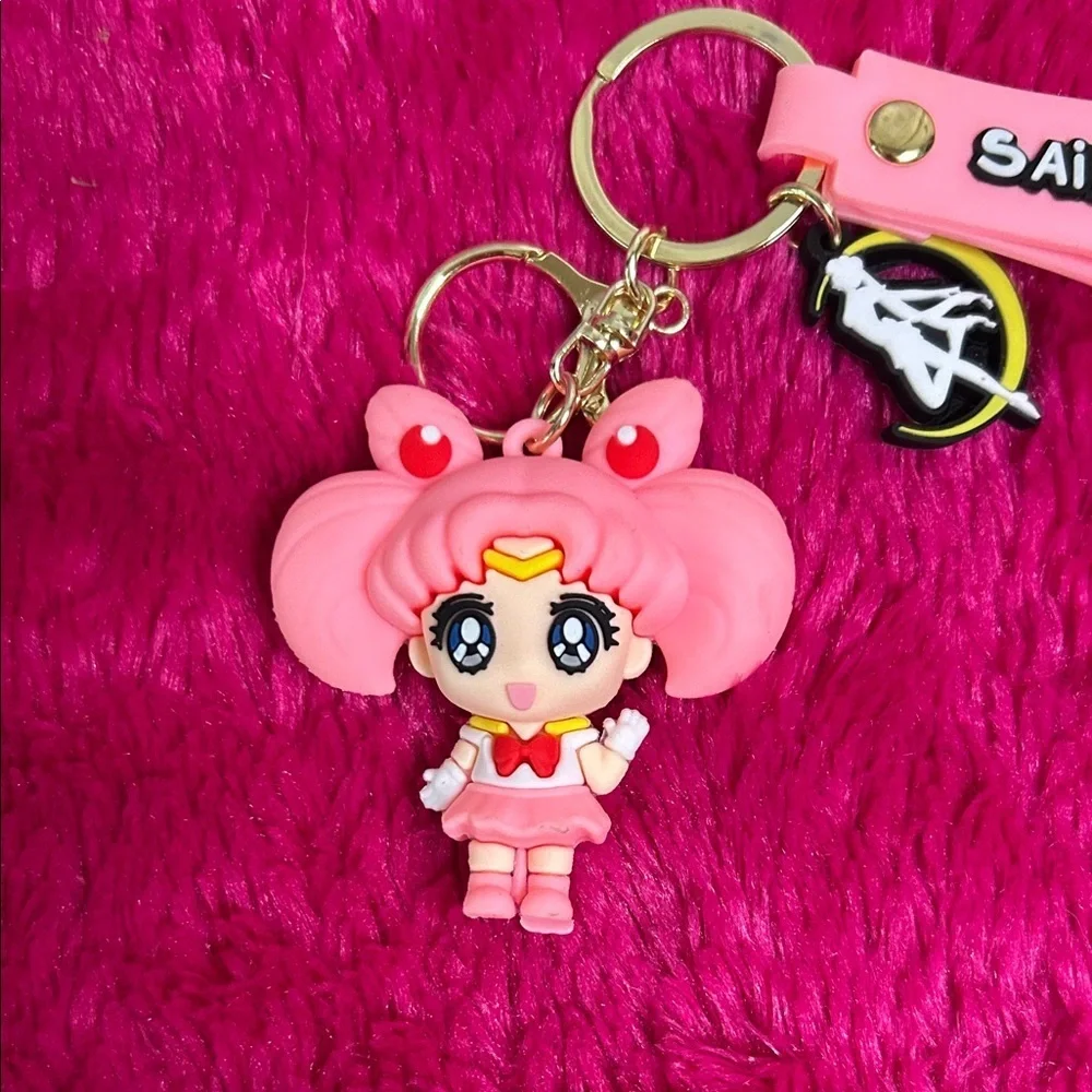 Sailor moon Pink Keychain
